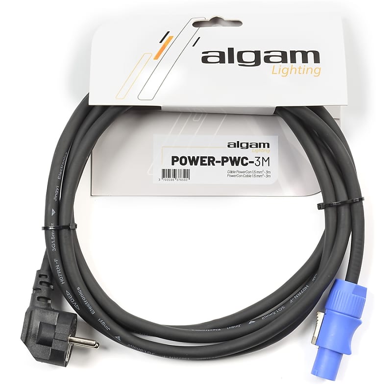 Algam Power Pwc 3 M Cavo Alimentazione Ce/Powercon  			