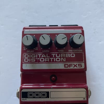 DOD Digitech DFX5 Digital Turbo Distortion Rare Vintage Guitar Effect Pedal image 3