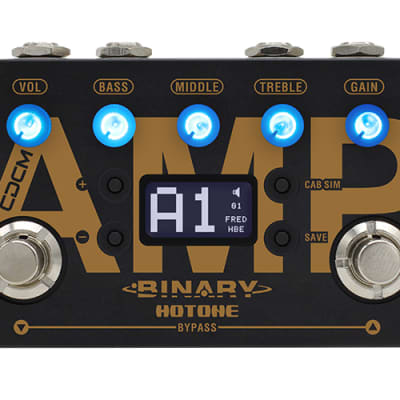 Reverb.com listing, price, conditions, and images for hotone-binary-amp