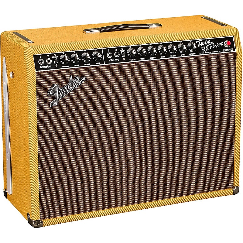 Fender Limited-Edition '65 Twin Reverb 85W 2x12 Tube Guitar Combo Amp  Regular Lacquered Tweed