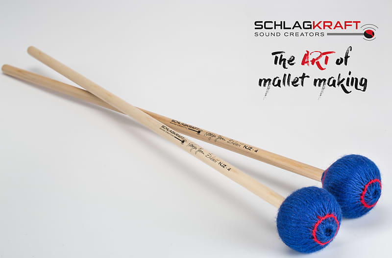 Schlagkraft Marimba Mallets Zivkovic Signature Rattan NJZ4R Reverb