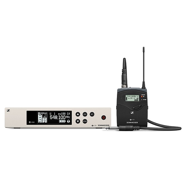 Sennheiser EW100-G4-Ci1-A Evolution Wireless Instrument System - A Band image 1