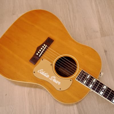 1957 National 1155E Eddie Dean Singing Cowboy One-Off Dreadnought Custom Color & Inlay, Gibson J-45 image 12