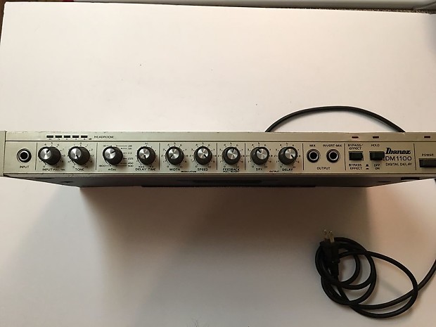 Ibanez DM-1100 Digital Delay Modulation Rare Vintage Rack