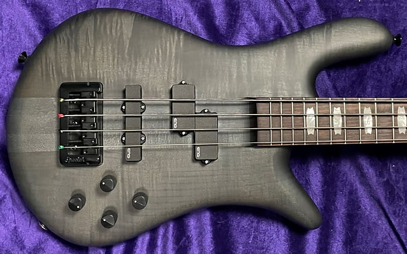 Spector Euro 4 LX, Black Stain Matte with Rosewood *Factory Cosmetic Flaw, Save $, LAST 1! image 1