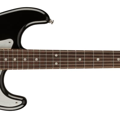 FENDER - Ultra Luxe Stratocaster Floyd Rose HSS  Rosewood Fingerboard  Mystic Black - 0118070710 for sale