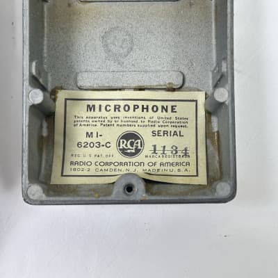 RCA MI-6203-C 50s Multi-pattern Ribbon Microphone image 9