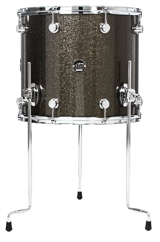 DW Performance Series Floor Tom 14 x 16 inch Pewter Reverb