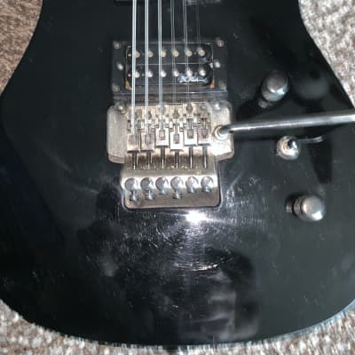 B.C. Rich Assassin electric guitar Floyd rose made in Korea  Black image 6