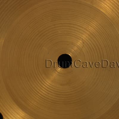 14" ZILDJIAN QUICK BEAT HI HAT CYMBALS, VINTAGE late 1970s HOLLOW LOGO, 1128 & 1202 grams image 11