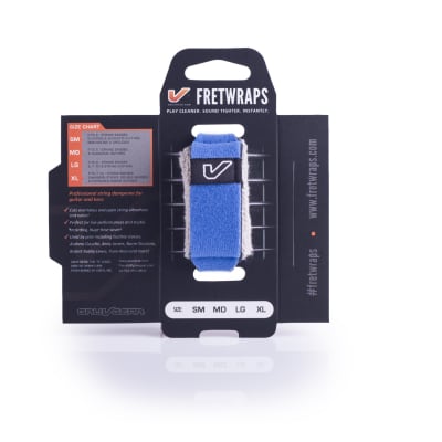 FretWraps String Muters (1-Pack) - MD / Sky (Blue)