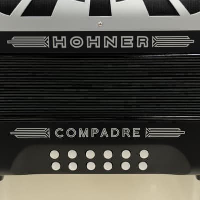 Hohner Compadre Series Accordion G/C/F Black( Available in FBE key) image 3