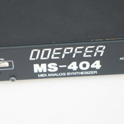 Doepfer MS-404 | Reverb