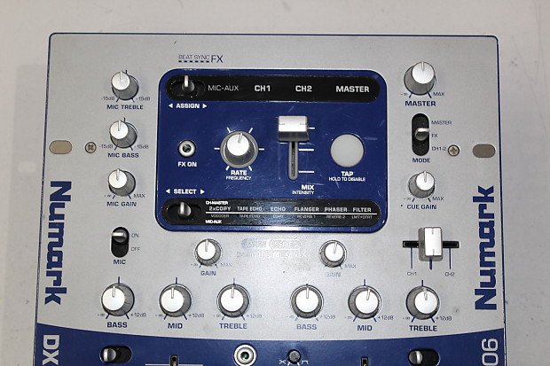Numark DXM06 2-Channel Digital Mixer with Digital FX | zZounds