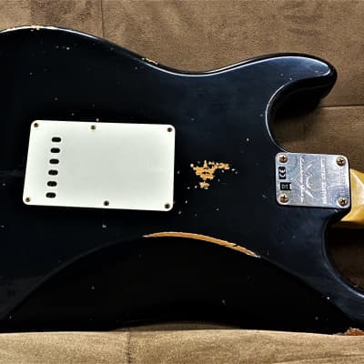 Fender Fender Stratocaster Relic LTD ED Custom “Show” Build 2021 1968 Aged Black image 20