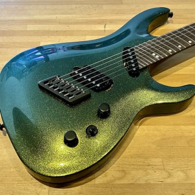 Ormsby SX Carved Top GTR6 (Run16B) Multiscale CH 2023 - Green/Gold Chameleon + Gigbag for sale