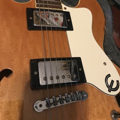 1995 Made in Korea Epiphone Riviera NA (Natural) w/ | Reverb