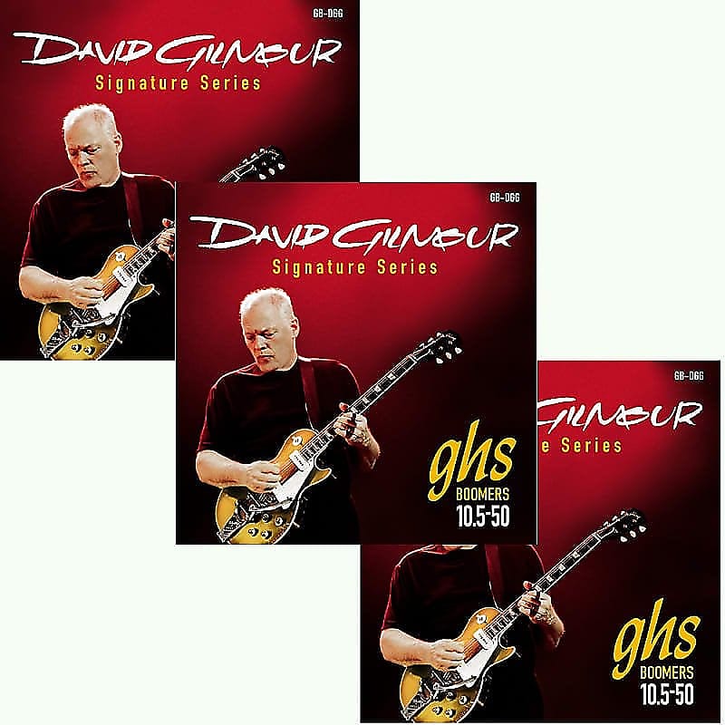 3 Sets GHS GB-DGG David Gilmour Boomers Guitar Strings 10.5-50  3 Sets image 1
