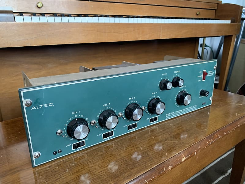 Vintage Altec 1606B Mic Preamp (Modded!) Reverb
