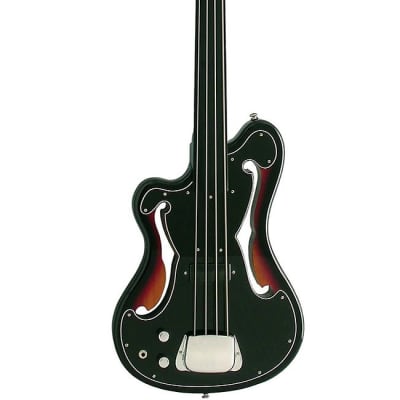 Eastwood MRG Series EUB-1 LH Mahogany Body Maple Neck 4-String Fretless Bass Guitar For Left Handed image 3