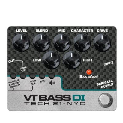 Tech 21 SansAmp Bass Driver DI V2 Bass preamp