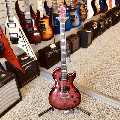 Zemaitis Z22 QQTPB Z Series Electric GuitarsPurple image 2