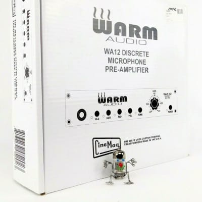 Warm Audio  Wa 12 Mic Preamp CineMag Made in USA image 8