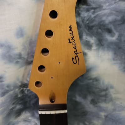 Spectrum Korea Strat Style Electric Rosewood Guitar Neck Luthier Parts image 3