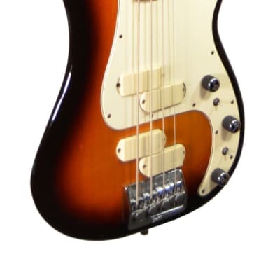 Fender Precision Elite II Bass Guitar w/ TKL Gig Bag - Used 1983 Sunburst image 8