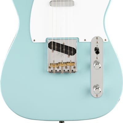 Fender Vintera '50s Telecaster, Maple Fingerboard, Sonic Blue w/ Deluxe Gig Bag image 1