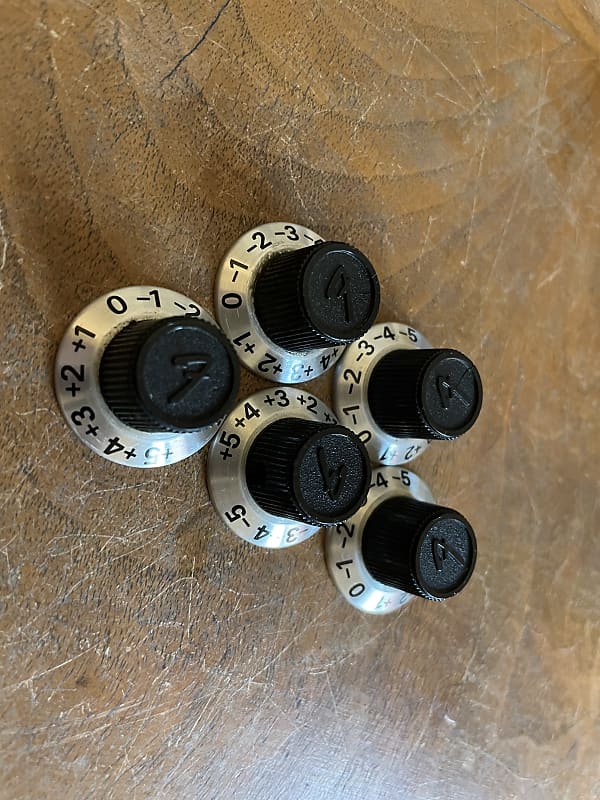 Vintage Aluminum Knobs for Fender Starcaster Fender Blender Reverb