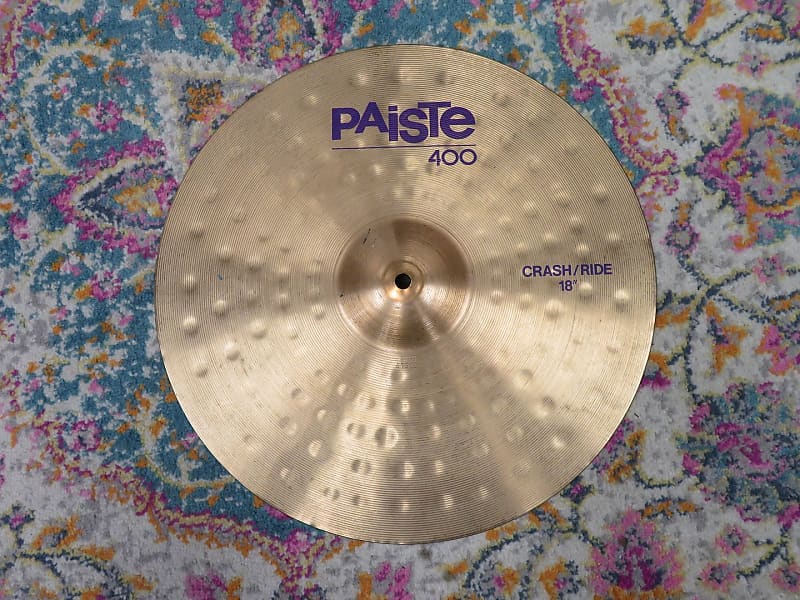 Paiste 400 deals crash ride 18