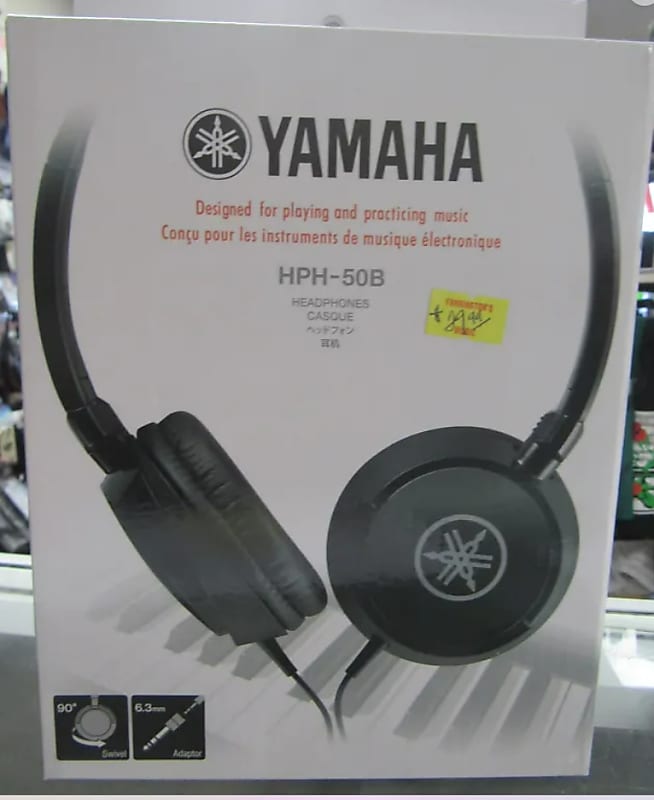 Yamaha HPH-50B On-ear Headphones | Reverb