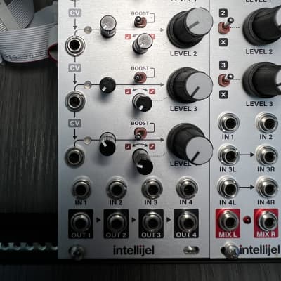 Intellijel Quad VCA Eurorack Synth Module | Reverb