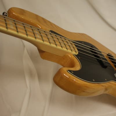 KSD  Ken Smith Design Proto J 70s LEFT-HAND 4-String Electric Bass Natural Ash image 5