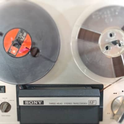 Sony TC-378 Reel-to-reel Three Head Tape Machine Vintage Japan Silver 1975