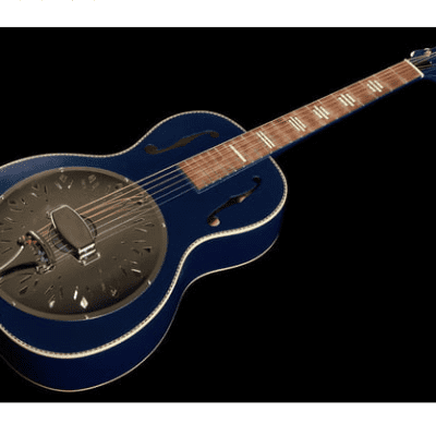 Recording King RPH-R2-MBL | Series 7 Single 0 Resonator, Matte Blue. New with Full Warranty! image 12