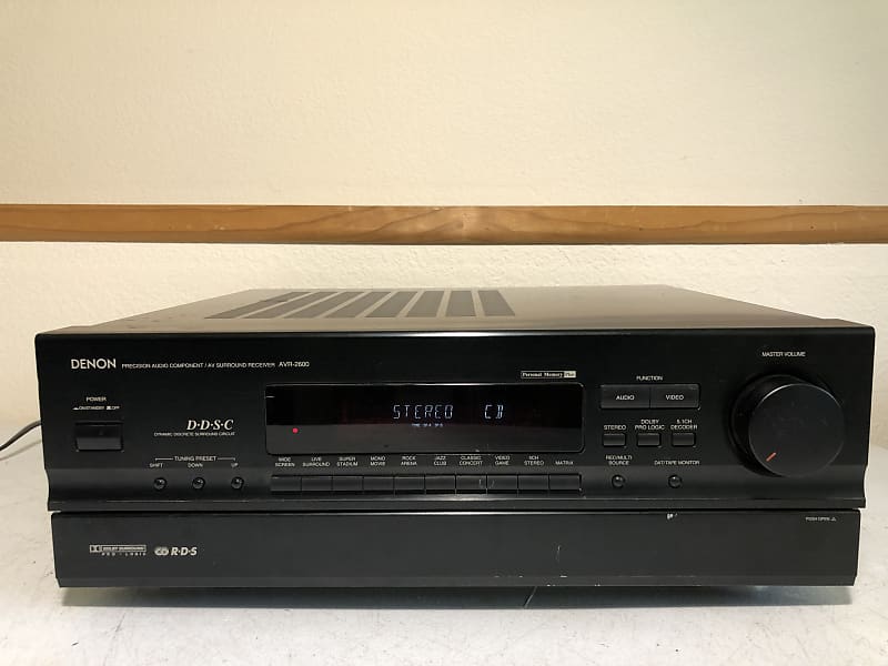 Denon AVR-2600 Receiver HiFi Stereo 5.1 Channel Budget Audiophile Phono Japan image 1