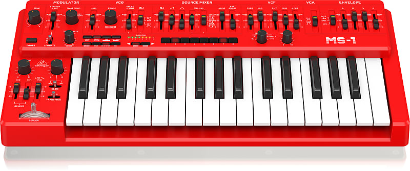 Behringer MS-1 / MS-101 Analog Synthesizer | Reverb