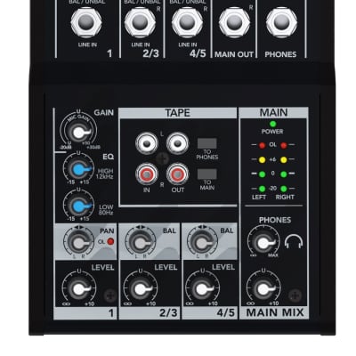 Mackie Mix5 5-Channel Compact Mixer | Reverb