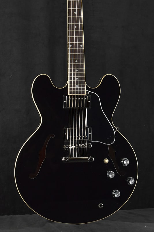Gibson ES-335 Vintage Ebony image 1