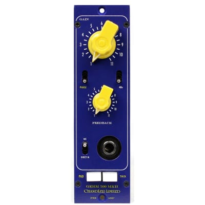 Chandler Limited Germanium 500 MKII 500 Series Mic Preamp Chandler Limited Germanium 500 MKII 500 Series Mic Preamp