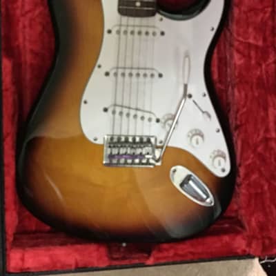 Fender Stratocaster w/Tremolo 1994 Brown Sunburst Made in Mexico image 1