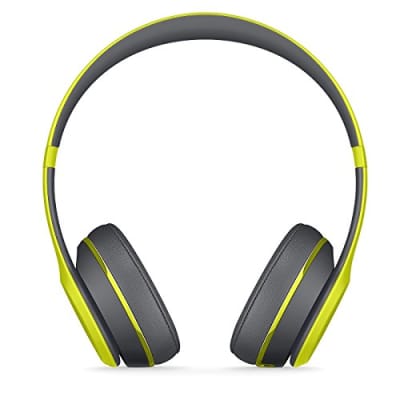 Beats by Dre Solo 2  Wireless Active On-Ear Headphone in Shock Yellow image 3