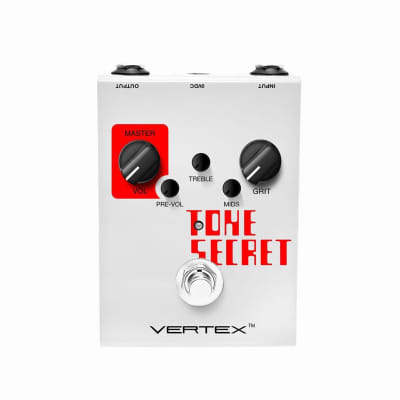 Vertex Tone Secret OD Overdrive Guitar Effect Pedal (DEC23) for sale