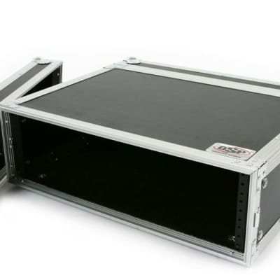 OSP 3 Space 14" Deep ATA Effects Rack Flight Road Case & JG9 Power Conditioner 9 Outlet image 2
