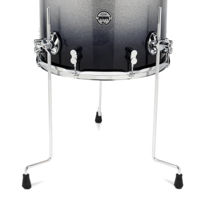 PDP Concept Maple 14x16 Floor Tom - Silver to Black Fade image 3