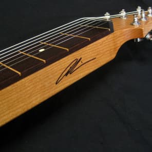 Rukavina 6 String Lapsteel Guitar with P-90 - Wenge / Snakewood - 24" Scale Length image 4