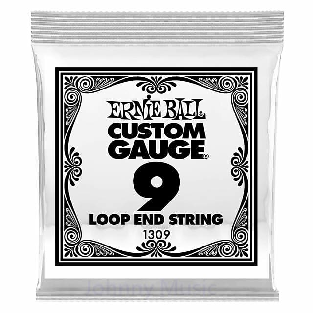 .009 Loop End Tin Plated Steel Custom Gauge for Banjo Mandolin Auto Harp Dulcimer Guitar Type String Works Great for Chinese 二胡 Spike Fiddle! image 1