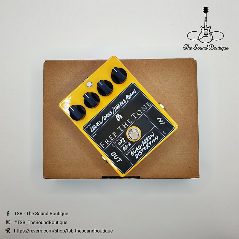 Free The Tone QA-2 Quad Arrow Distortion | Reverb